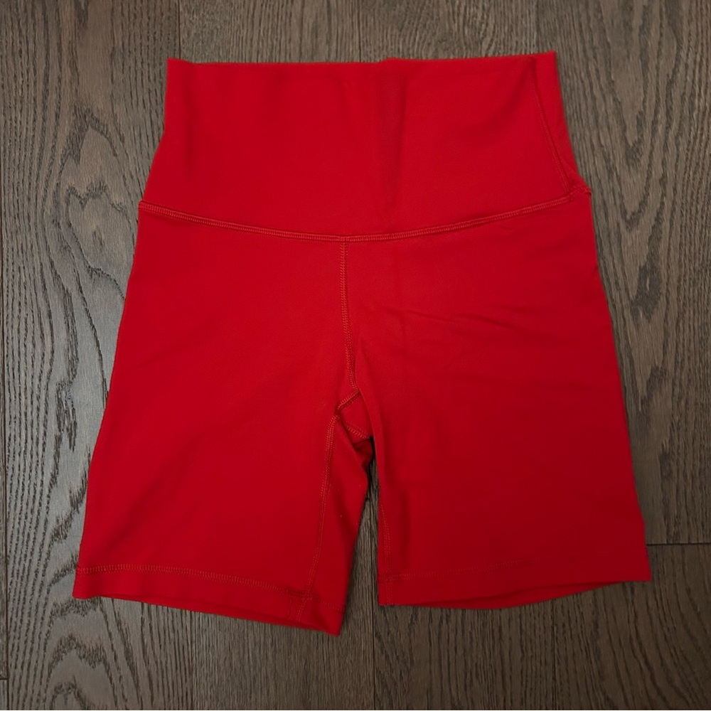 TNA Women's Red Biker Shorts S